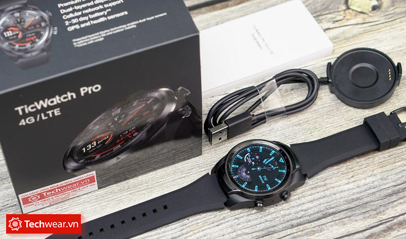 Đồng hồ thông minh Ticwatch Pro 4G/LTE 2020