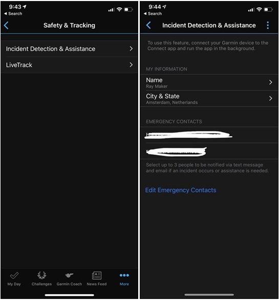 ứng dụng Garmin Connect Mobile