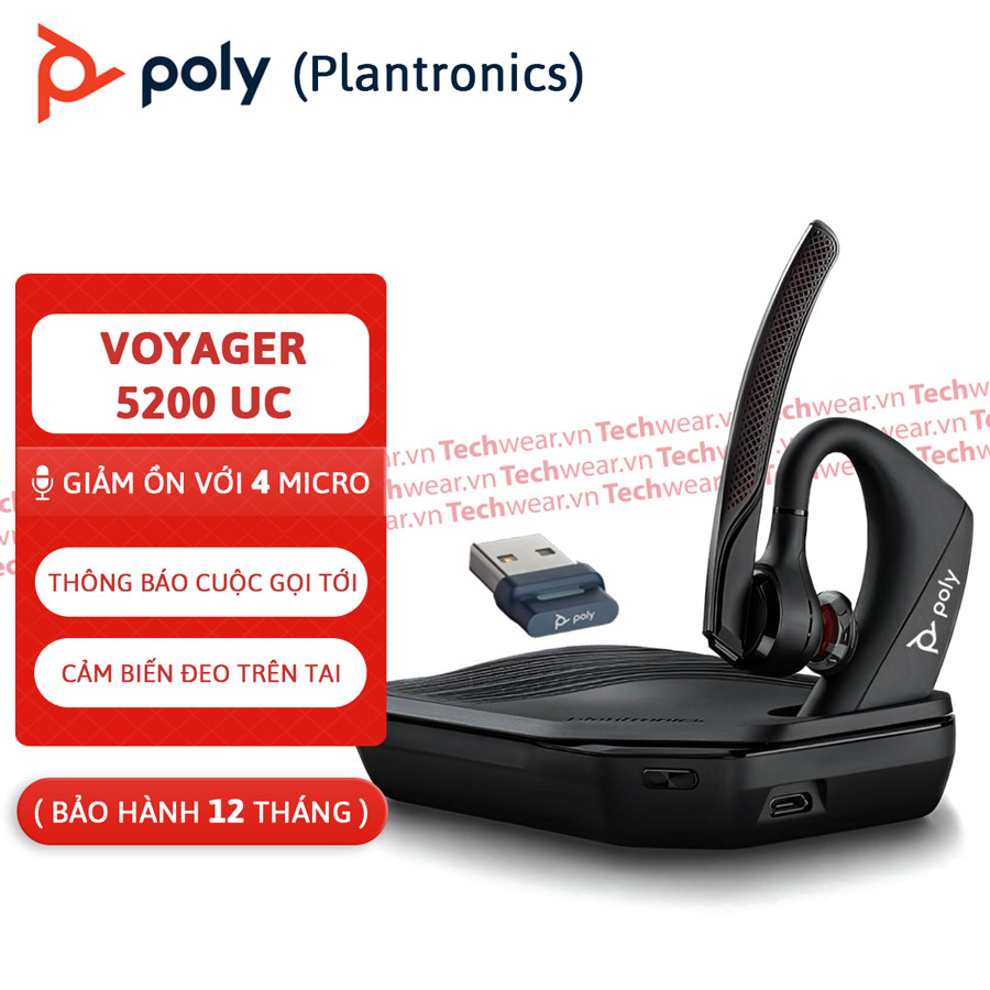 Poly (Plantronics) Voyager 5200 UC