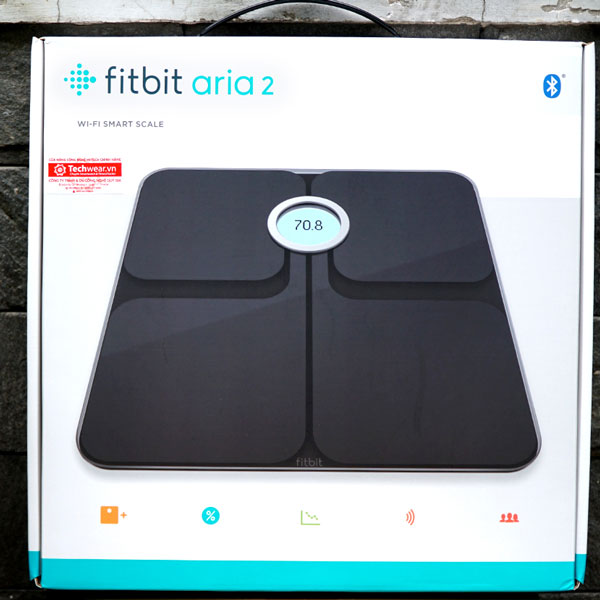 Bán cân sức khỏe thông minh thế hệ mới Fitbit Aria tại TechWear