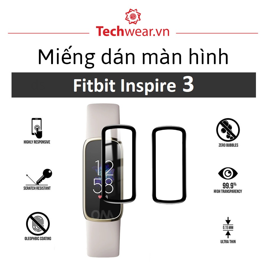 Dán màn hình Fitbit Inspire 3