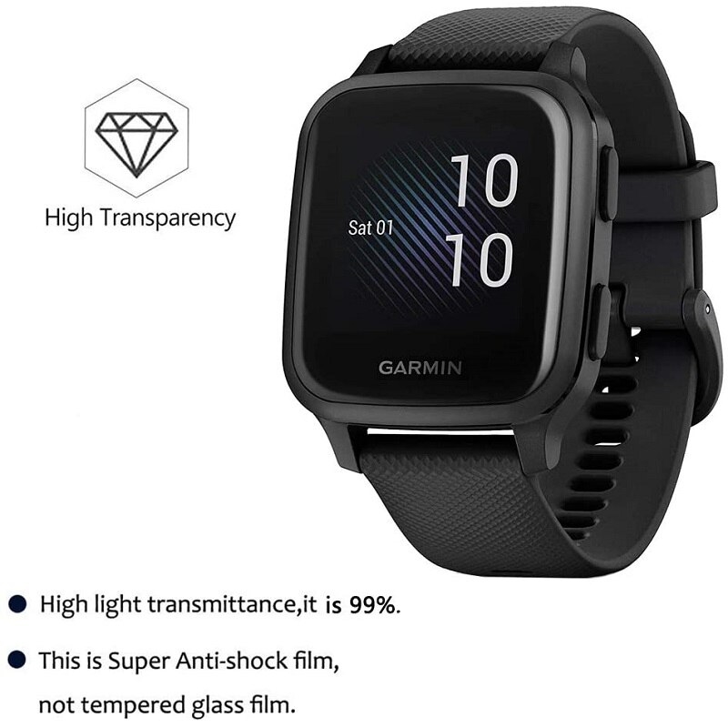 Miếng dán màn hình Garmin Venu SQ | SQ Music