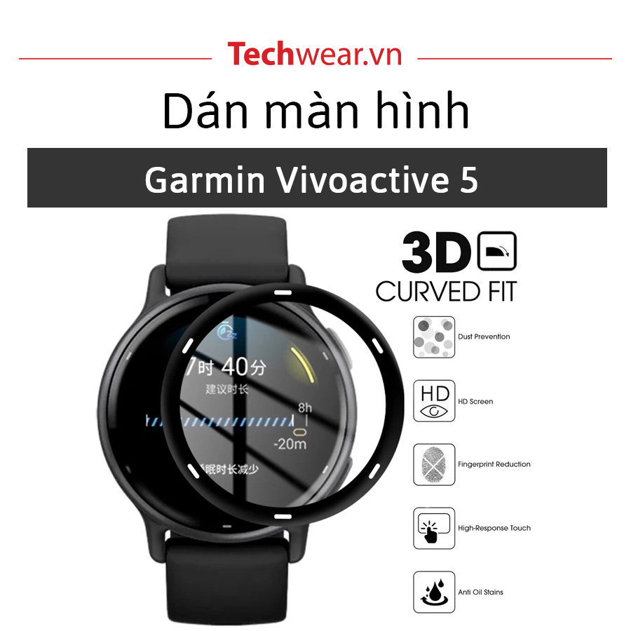 Dán màn hình Garmin Vivoactive 5