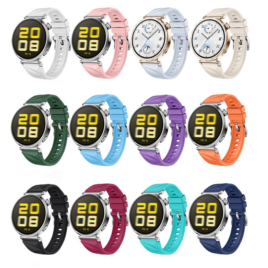 Dây silicon 18mm cho đồng hồ thông minh kiểu GT5
