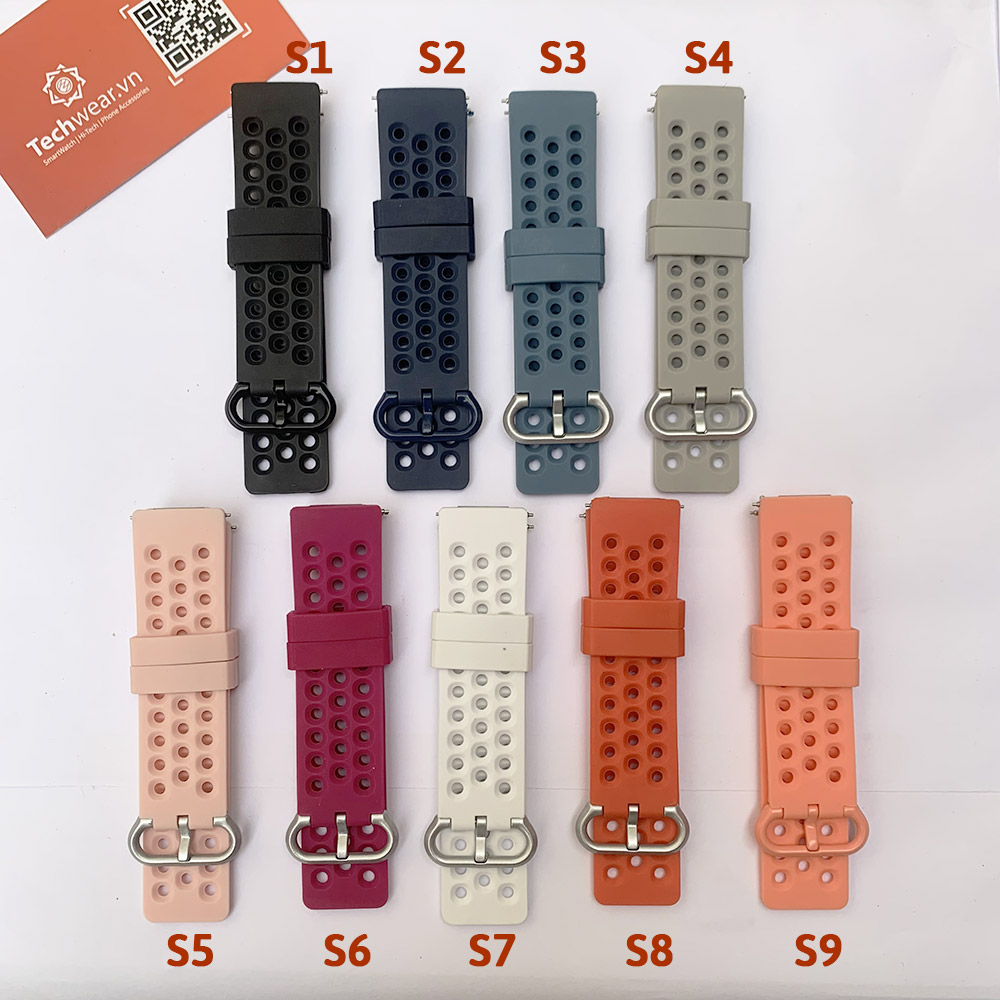 Dây đồng hồ Fitbit Versa | Versa 2 | Versa Lite - Kiểu Thể Thao