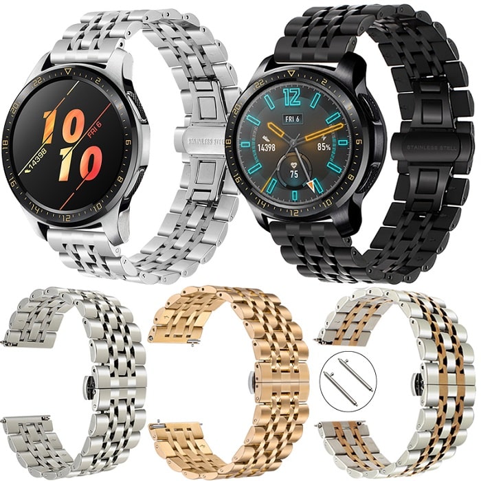 Dây Kim Loại Cao Cấp 20/22mm cho Đồng Hồ Thông Minh