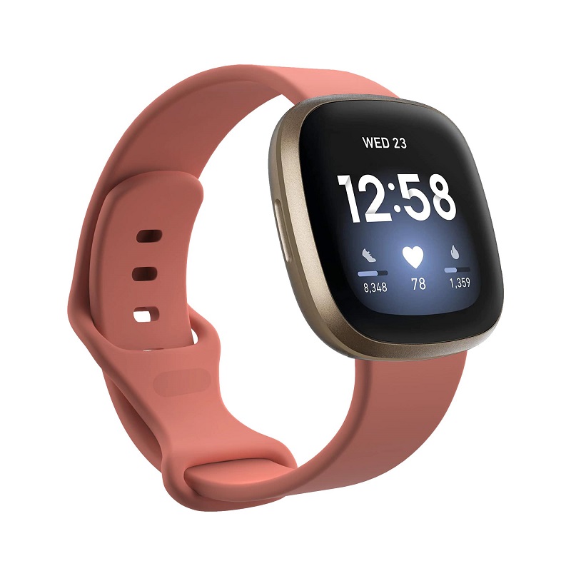 [Bán] dây Silicon thay thế cho đồng hồ Fitbit Versa 3 - Sense | Techwear.VN