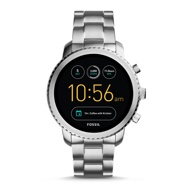 Fossil q hot sale explorist waterproof