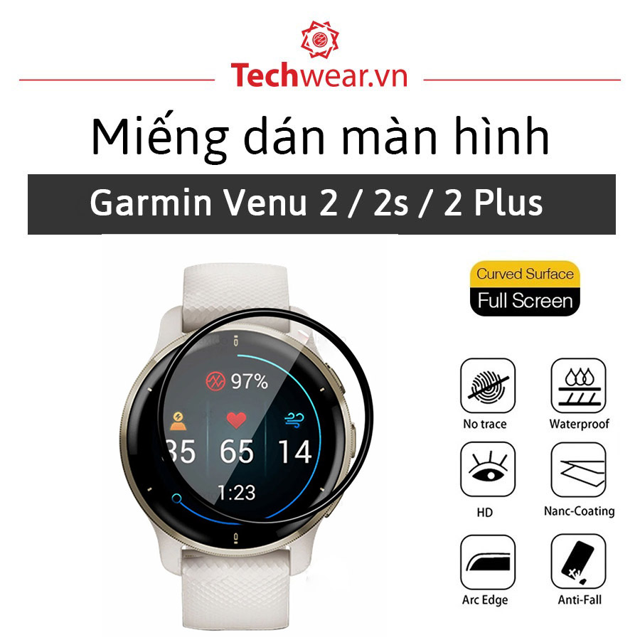 Dán màn hình Garmin Venu 2 2s vs 2 plus