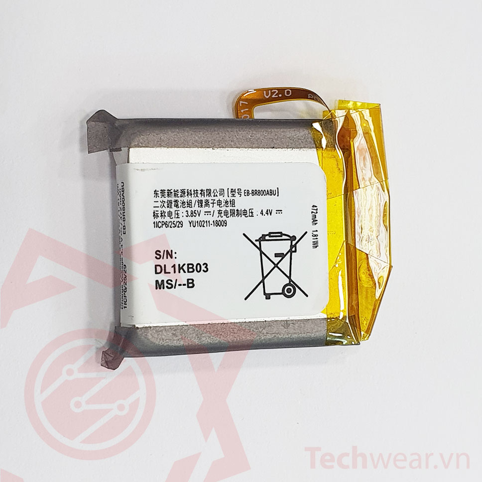 Pin đồng hồ thông minh Samsung Galaxy Gear S4