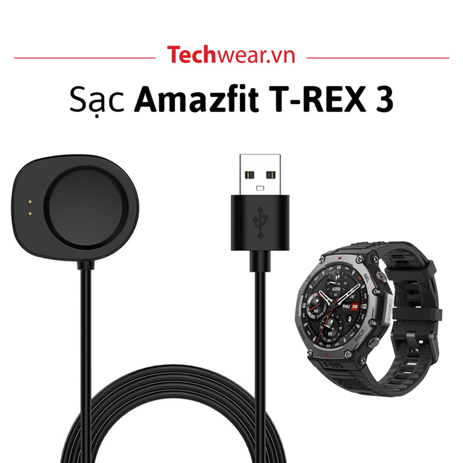 Sạc đồng hồ Amazfit T-rex 3
