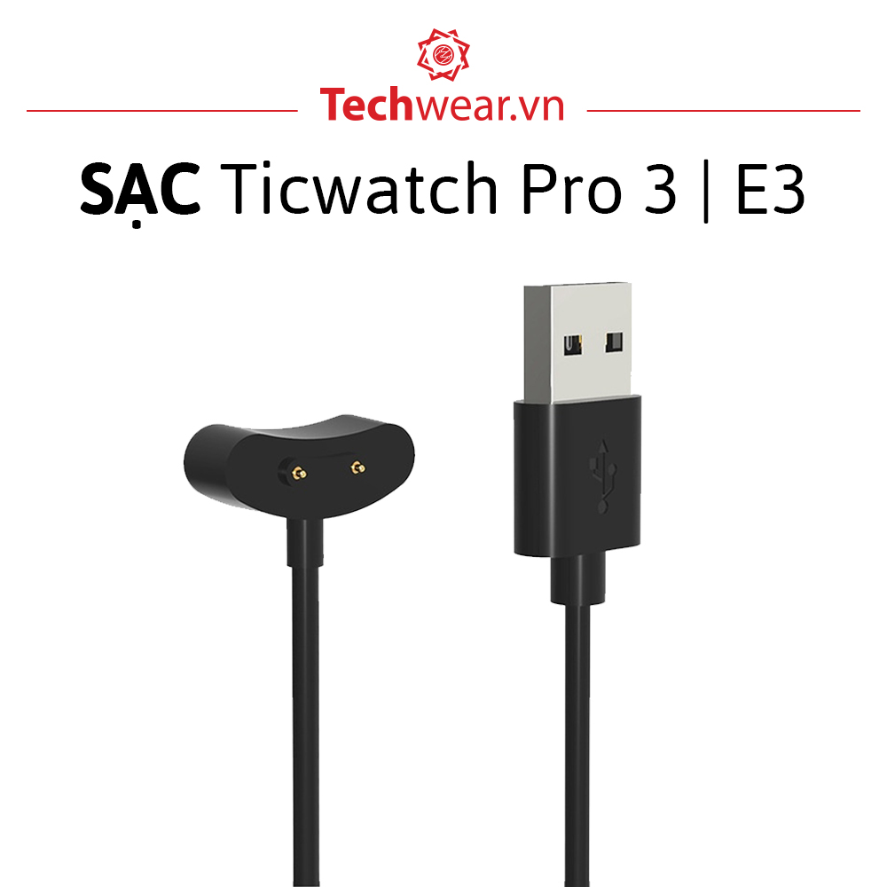 Cáp sạc Ticwatch Pro 3 |  Pro 3 Ultra | Ticwatch E3