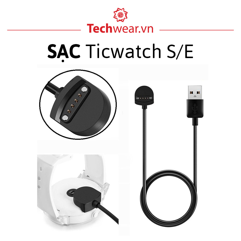 Cáp sạc Ticwatch S/E