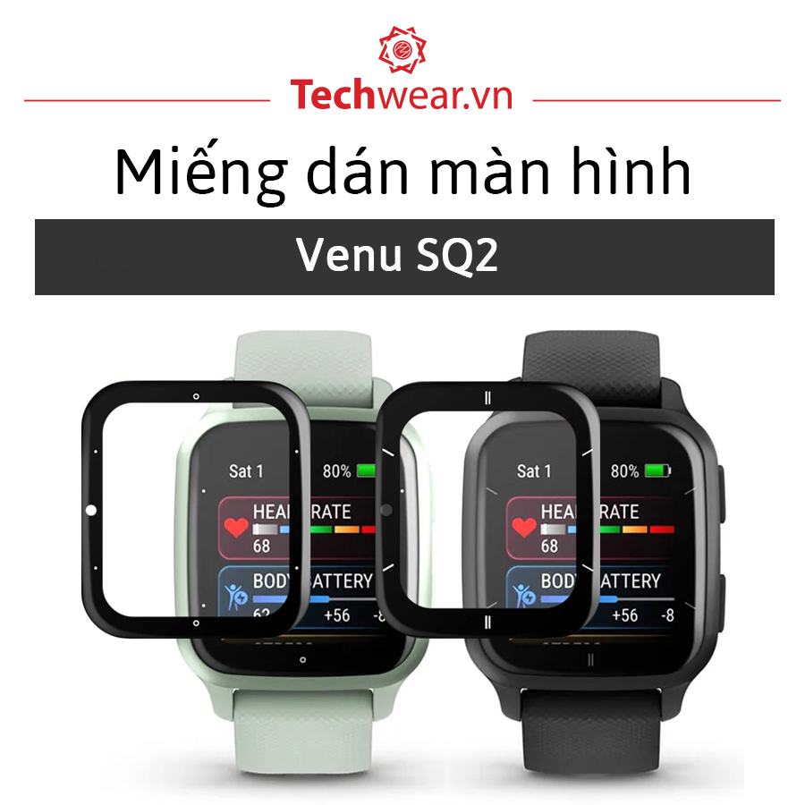 Dán màn hình Garmin Venu SQ 2 vs SQ2 music