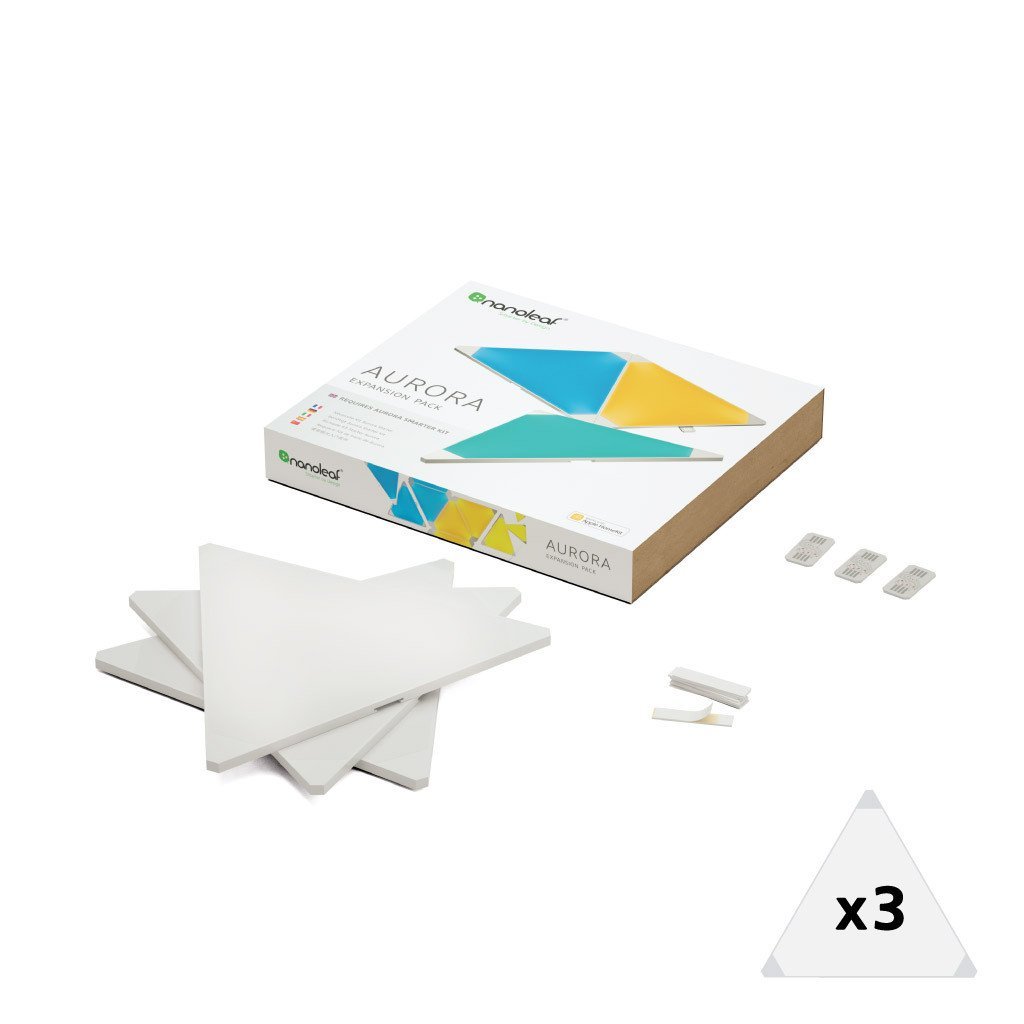 Bộ kít mở rộng Nanoleaf Aurora Rhythm 3 miếng