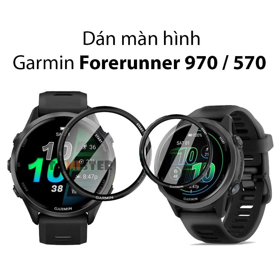Dán màn hình Garmin Forerunner 570 970