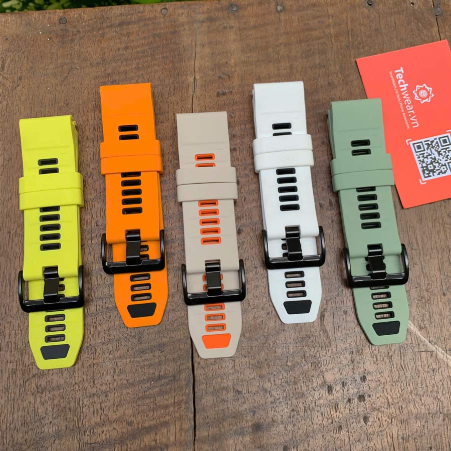 Dây quickfit 26mm kiểu Fenix 8 (thường-khoá nhựa) cho đồng hồ Garmin Fenix 7X Fenix 6X fenix 5X