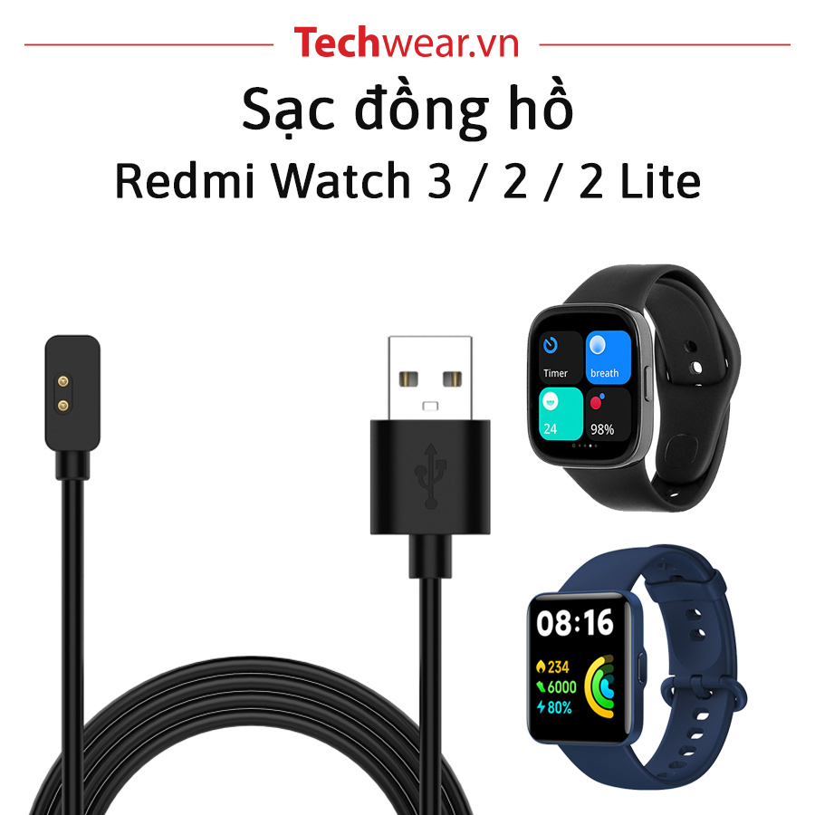 Sạc Redmi Watch 3 | Watch 2 | Watch 2 Lite