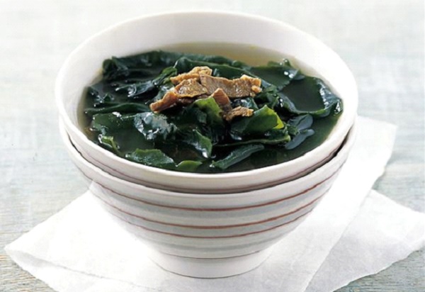 Canh rong biển