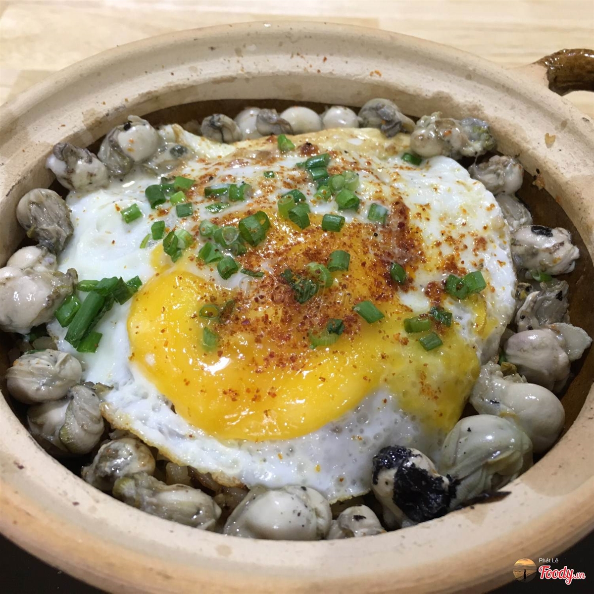 Hàu sữa chiên trứng