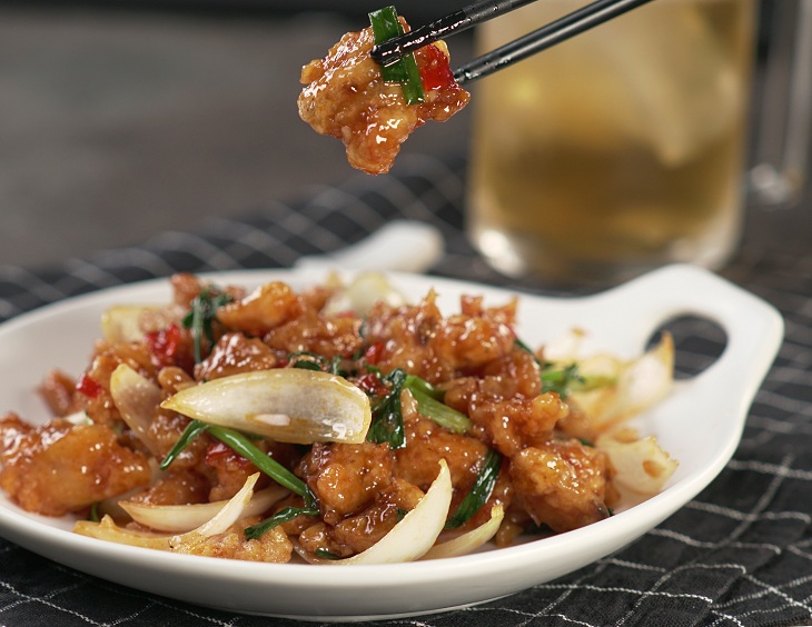 Sụn gà chiên nước mắm