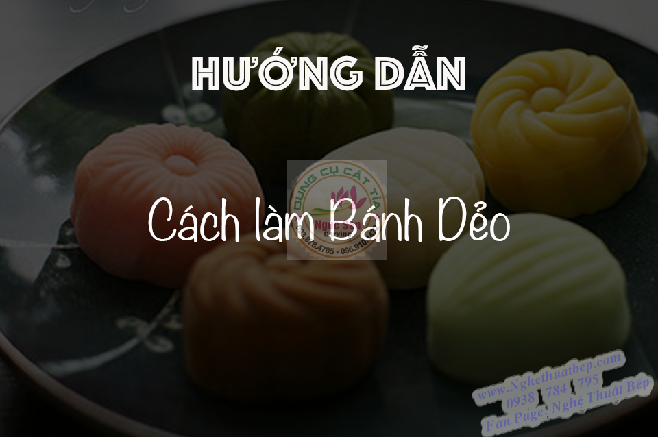 HƯỚNG DẪN: CÁCH LÀM BÁNH DẺO - LÀM BÁNH TRUNG THU