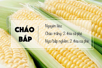 Cháo bắp / Cháo ngô ngọt (5 phút)