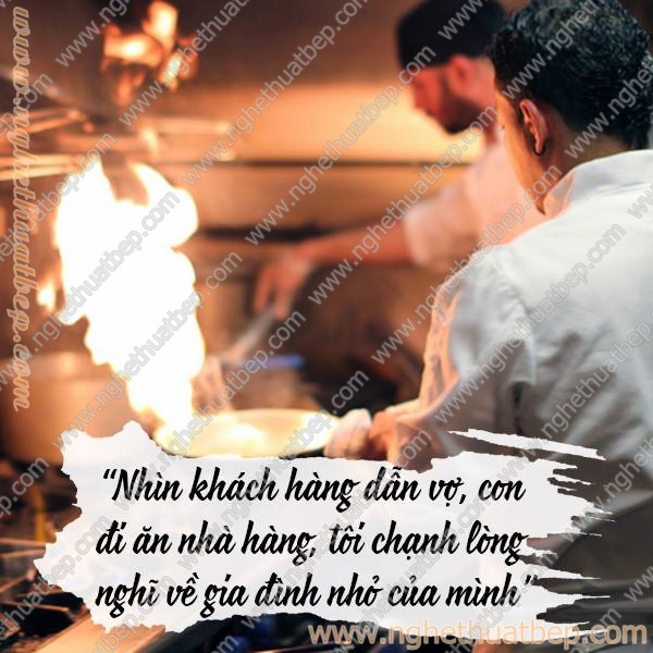 Con gái à, nếu lỡ yêu anh Đầu bếp thì hiểu cho nghề của người mình yêu nữa nhé!