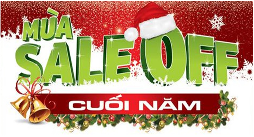 Khuyến Mãi Sale Off -50% Cuối Năm (Giáng Sinh Noel 2024)
