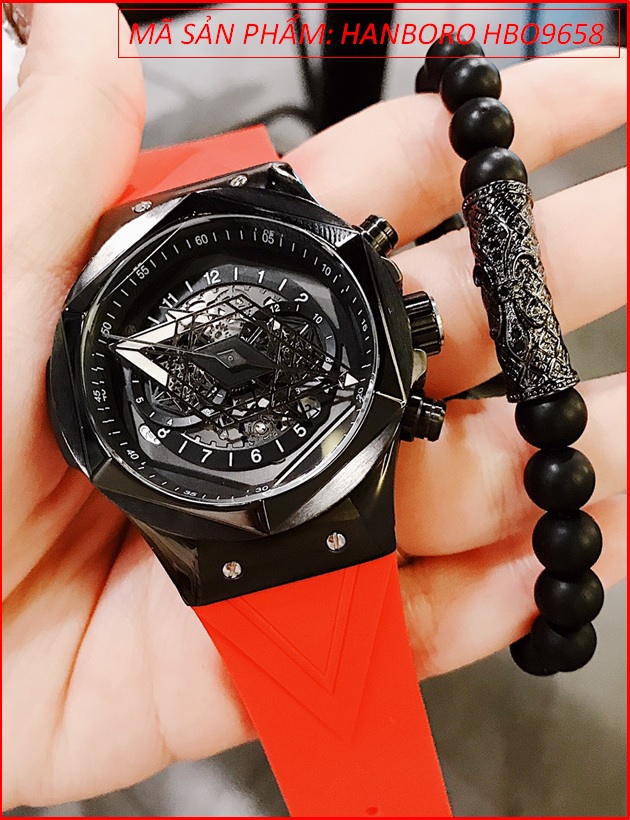 dong-ho-cap-doi-hanboro-automatic-mat-luc-giac-day-silicone-do-timesstore-vn