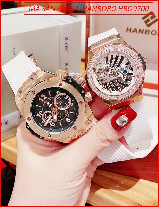 dong-ho-cap-doi-hanboro-by-huboler-mat-rose-gold-day-silicone-trang-timesstore-vn