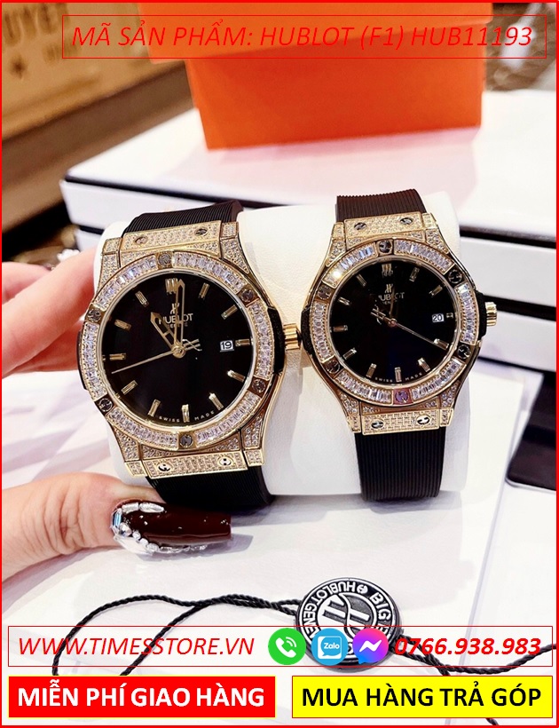 dong-ho-cap-doi-hublot-f1-classic-fusion-mat-dinh-da-vang-gold-day-silicone-timesstore-vn