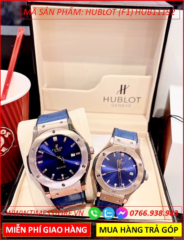 dong-ho-cap-doi-hublot-f1-mat-tron-day-da-xanh-duong-timesstore-vn