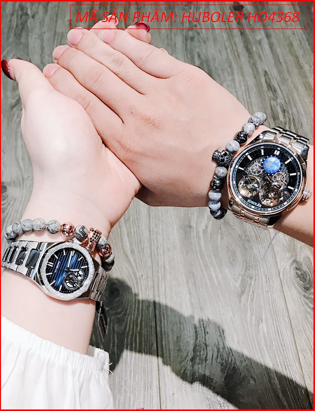 dong-ho-cap-doi-huboler-by-hanboro-automatic-mat-tron-dinh-da-day-kim-loai-chinh-hang-dep-timesstore-vn