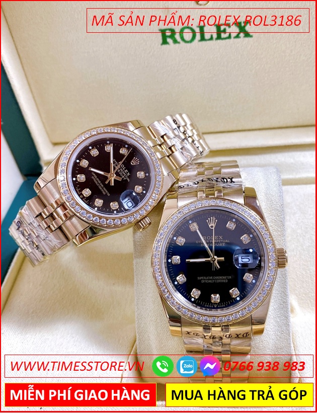 dong-ho-cap-doi-rolex-f1-mat-den-dinh-da-day-vang-gold-timesstore-vn