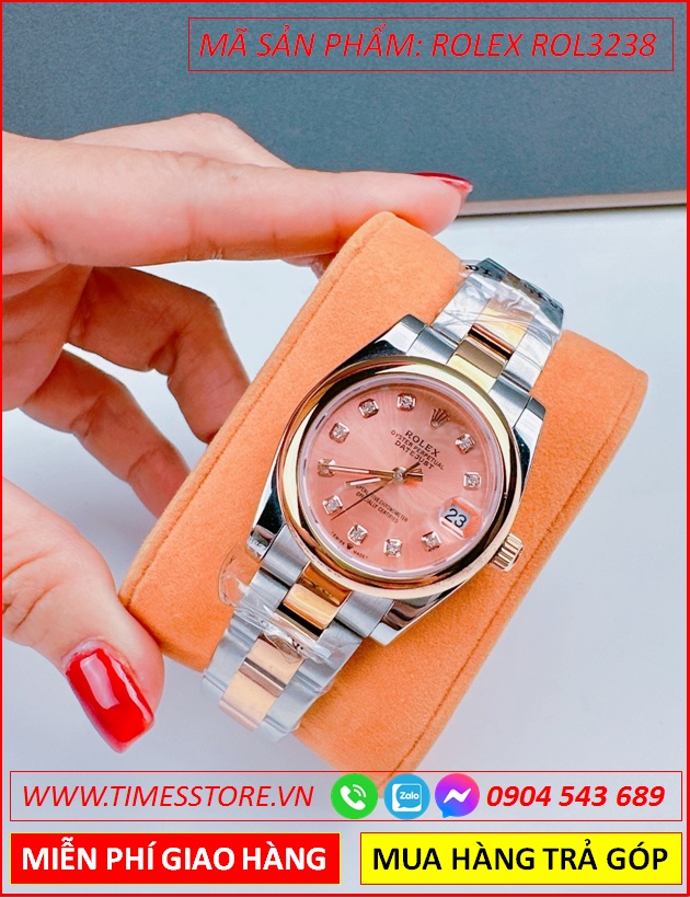 dong-ho-cap-doi-rolex-f1-mat-hong-nieng-tron-day-demi-vang-gold-timesstore-vn