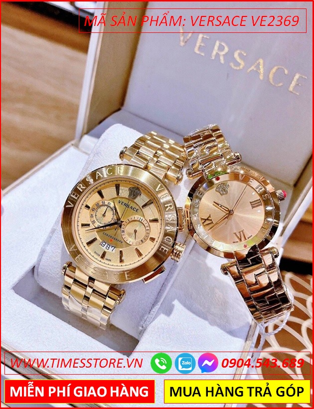 dong-ho-cap-doi-versace-chronograph-mat-tron-day-vang-gold-timesstore-vn