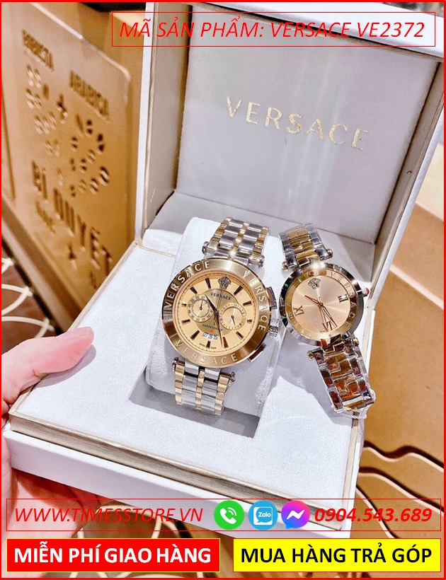 dong-ho-cap-doi-versace-chronograph-mat-vang-gold-day-demi-timesstore-vn