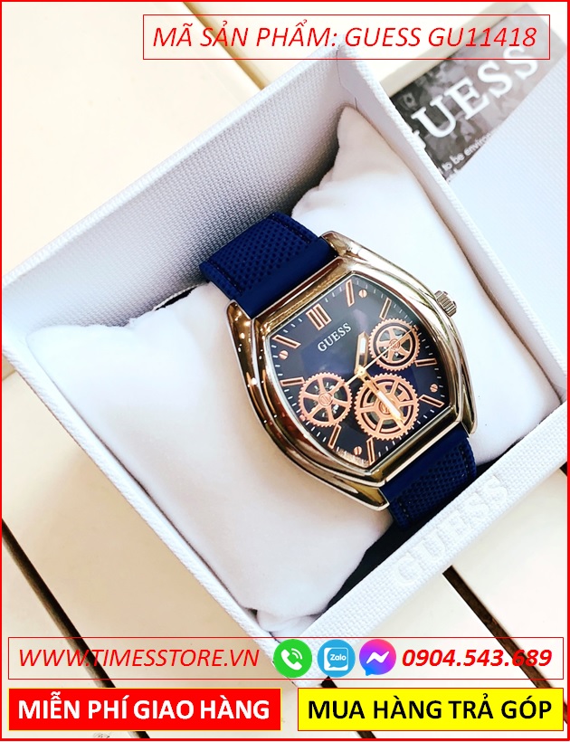dong-ho-guess-unisex-mat-oval-day-silicon-xanh-duong-thoi-trang-dep-timesstore-vn