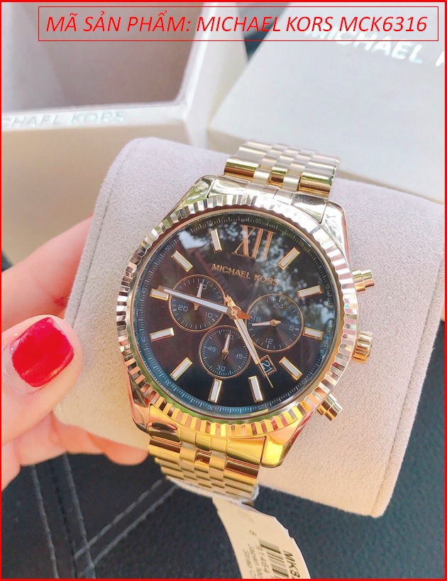 Wow Đẹp quá |Đồng hồ Nam Michael Kors Vàng Full Gold