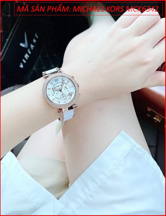 dong-ho-michael-kors-parker-chronograph-nu-day-da-ceramic-trang-timesstore-vn