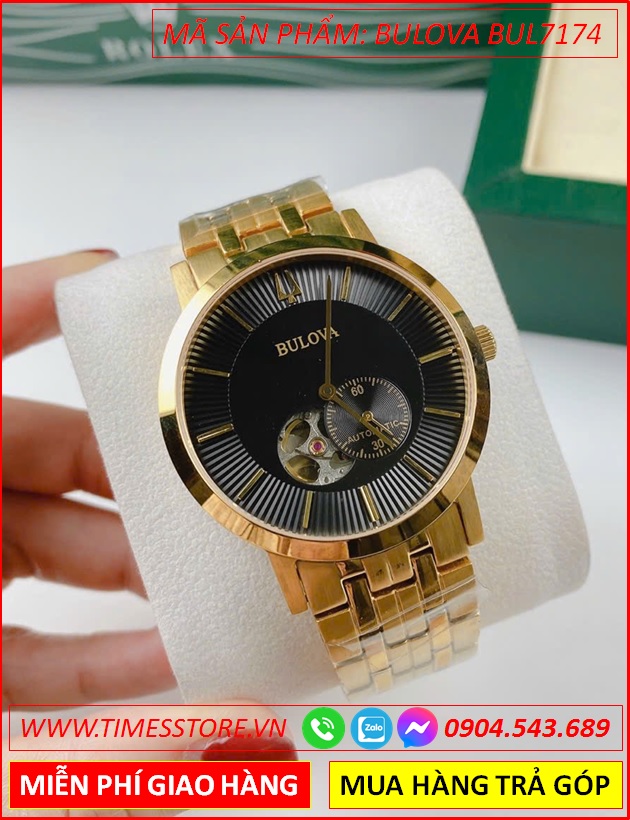 dong-ho-nam-bulova-automatic-mat-den-day-vang-gold-timesstore-vn