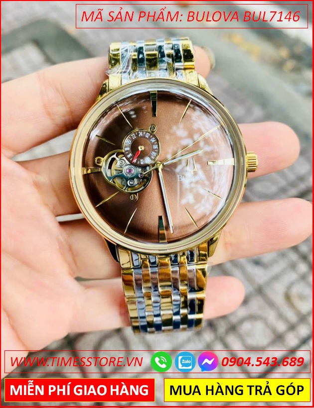 dong-ho-nam-bulova-automatic-mat-nau-lo-tim-day-demi-timesstore-vn