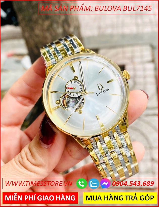 dong-ho-nam-bulova-automatic-mat-trang-lo-tim-day-demi-timesstore-vn