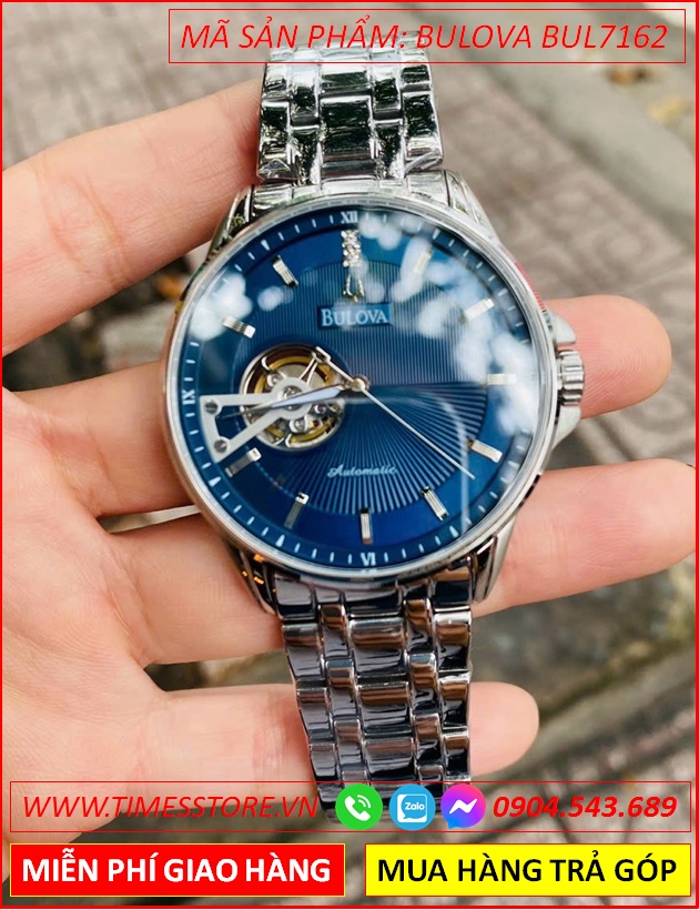 dong-ho-nam-bulova-automatic-mat-xanh-day-kim-loai-timesstore-vn