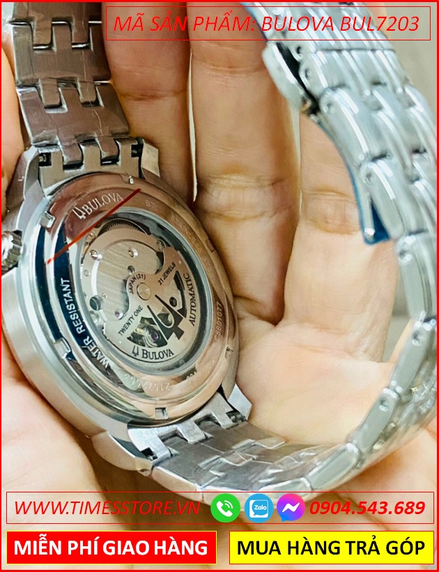 dong-ho-nam-bulova-automatic-mat-xanh-day-kim-loai-timesstore-vn