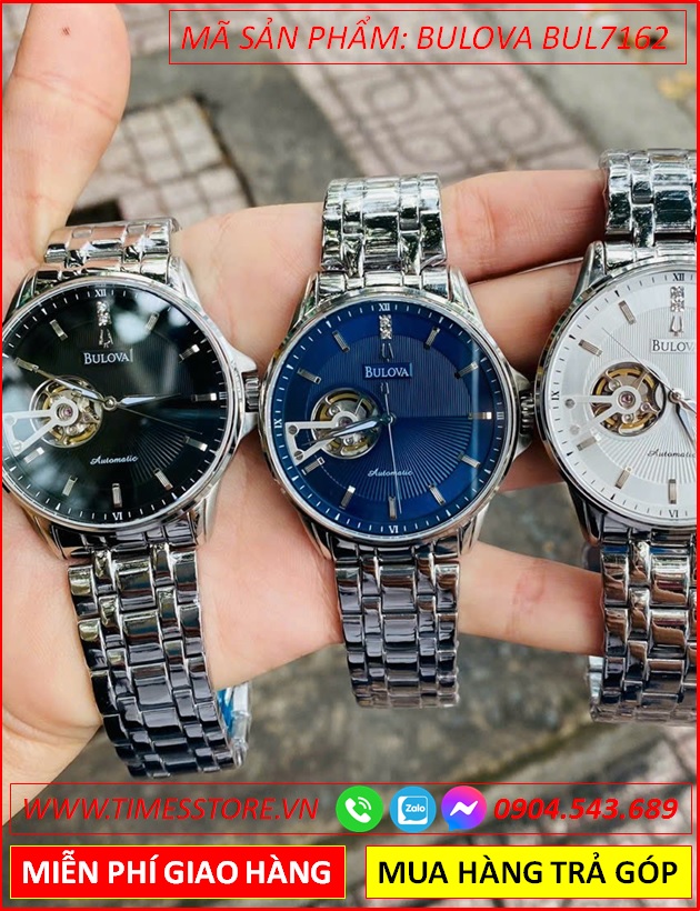 dong-ho-nam-bulova-automatic-mat-xanh-day-kim-loai-timesstore-vn