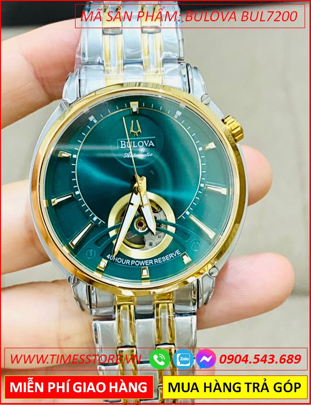 dong-ho-nam-bulova-automatic-mat-xanh-la-day-demi-timesstore-vn