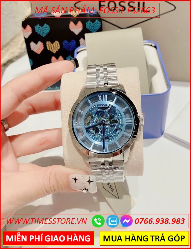 dong-ho-nam-fossil-automatic-analog-townsman-mat-xanh-day-kim-loai-timesstore-vn