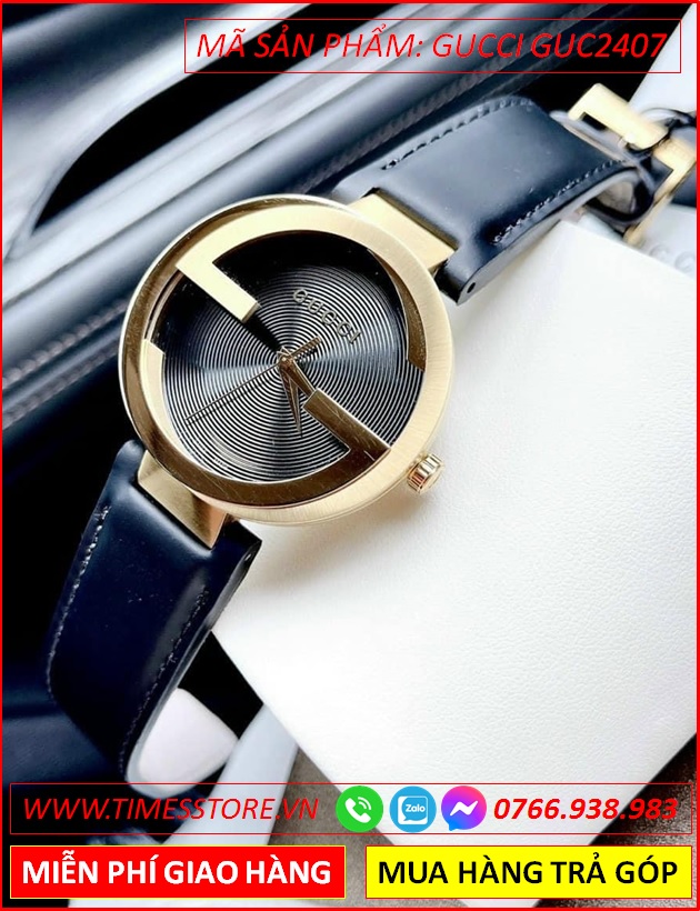 dong-ho-nam-gucci-interlocking-latin-mat-tron-vang-gold-day-da-timesstore-vn